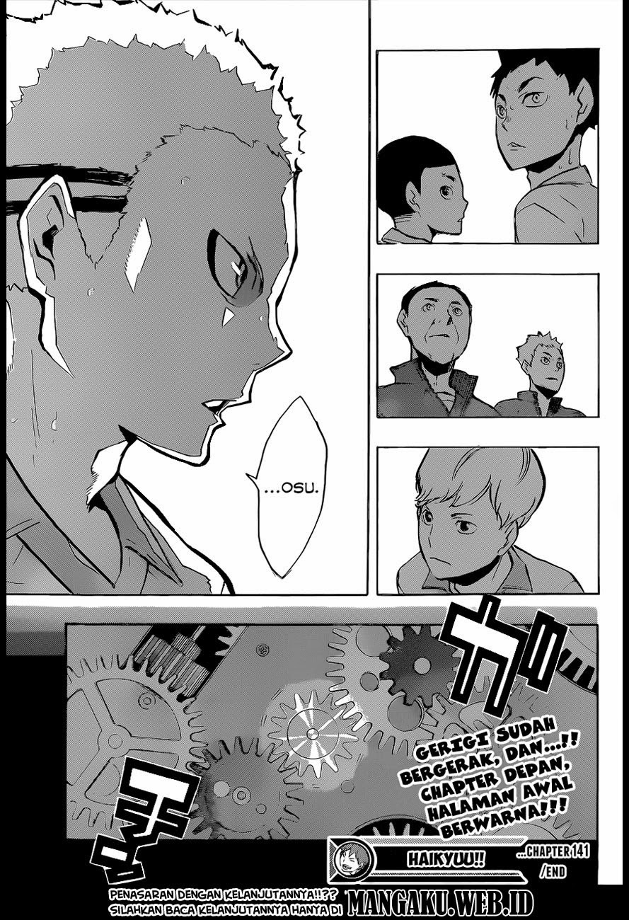 Baca Haikyuu!! - Chapter 141 halaman 18