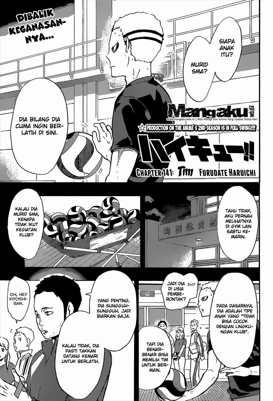 Baca Haikyuu!! - Chapter 141 halaman 2