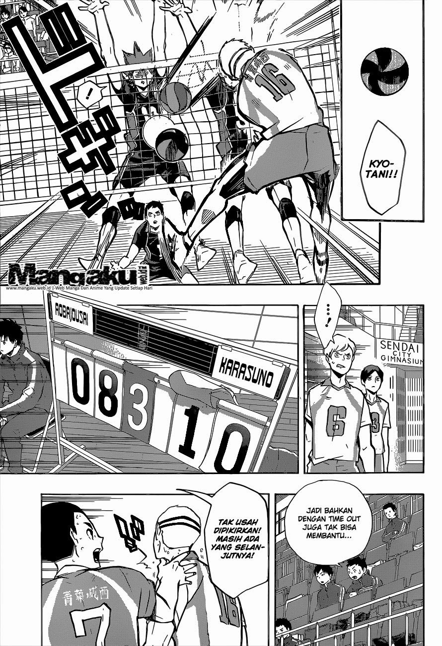 Baca Haikyuu!! - Chapter 141 halaman 4