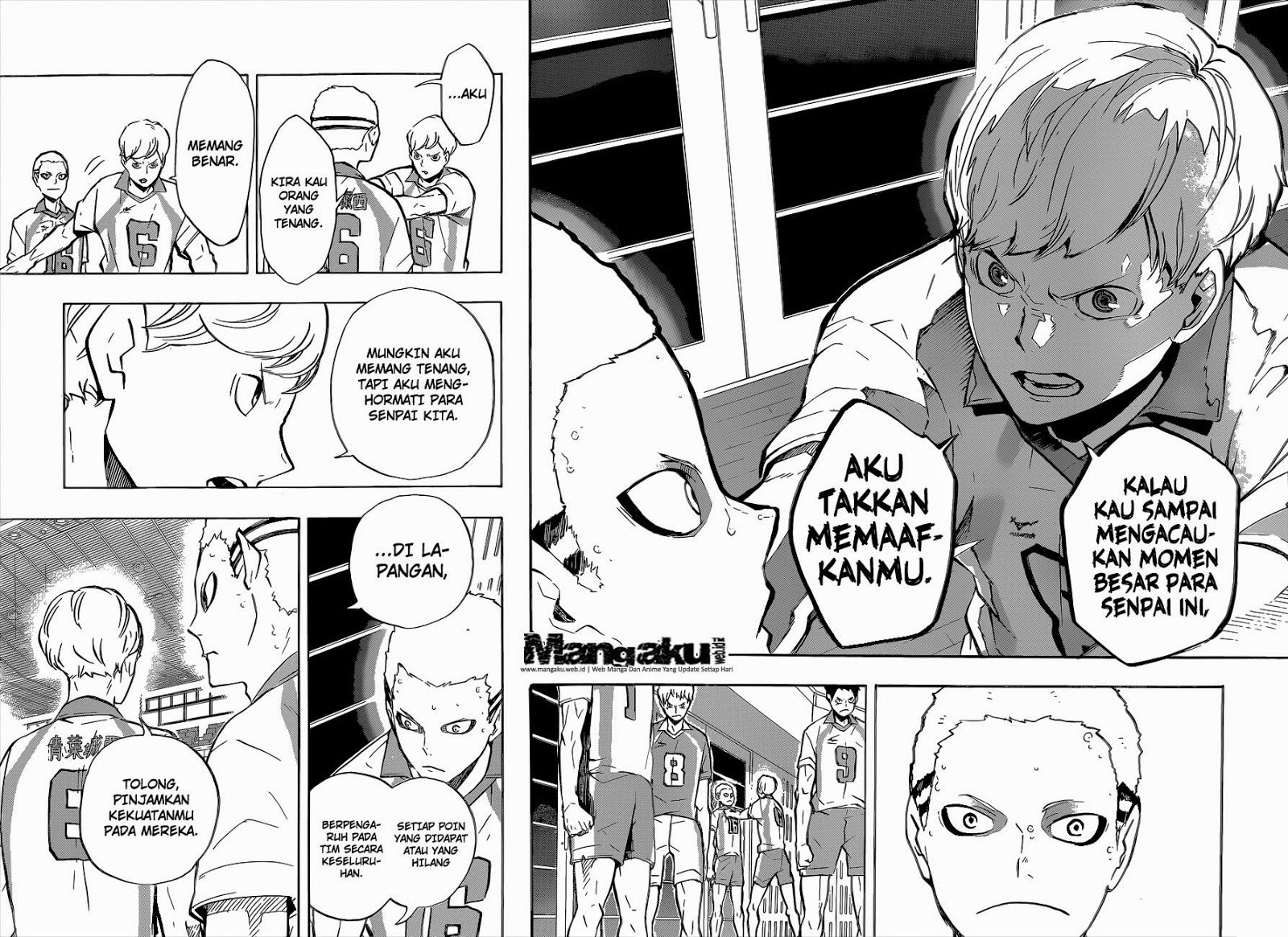 Baca Haikyuu!! - Chapter 141 halaman 9