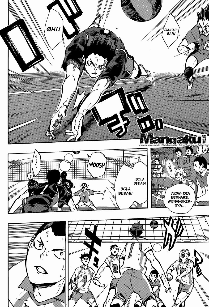 Baca Haikyuu!! - Chapter 142 halaman 10