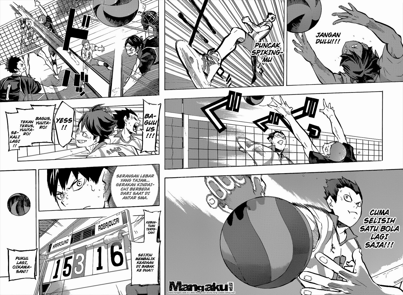 Baca Haikyuu!! - Chapter 142 halaman 12