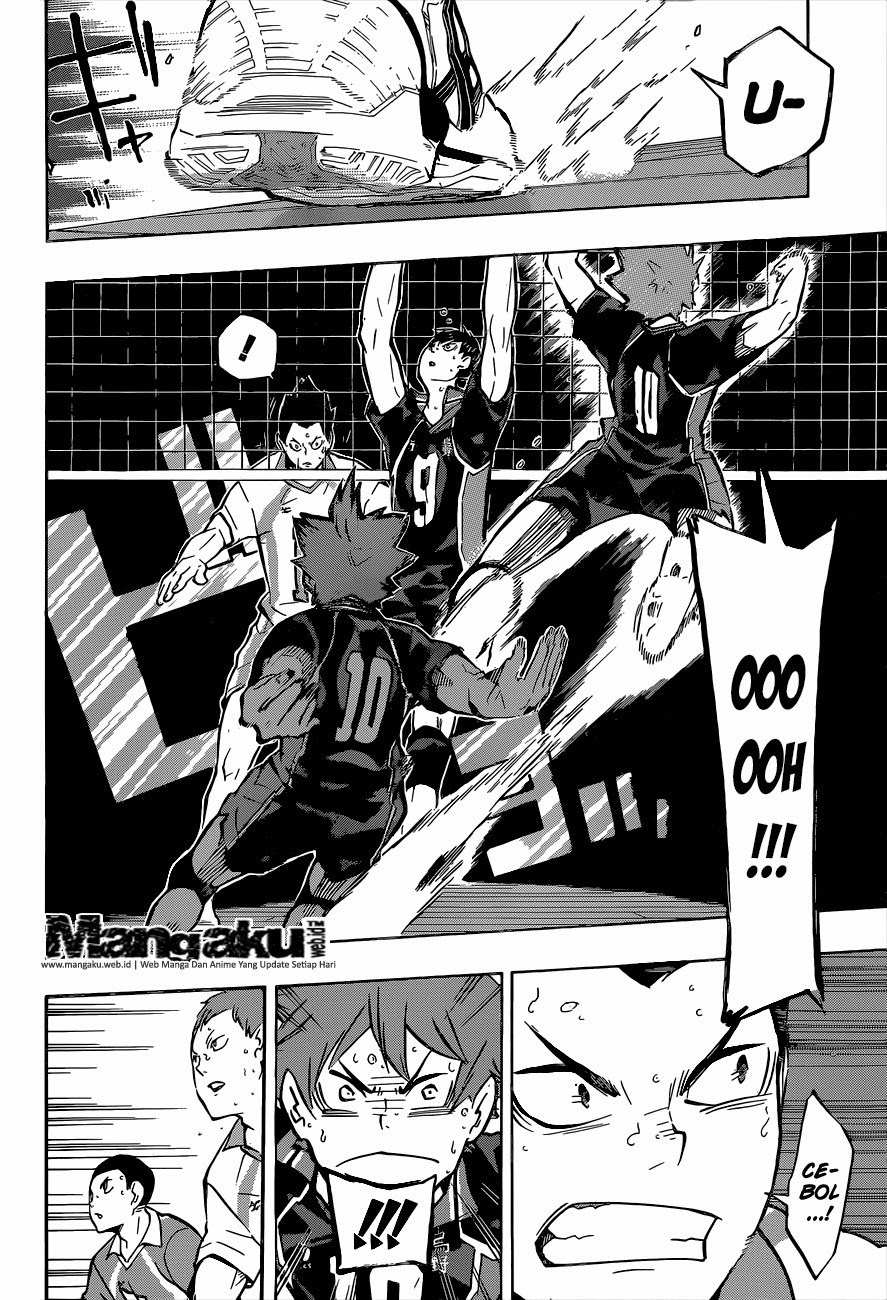 Baca Haikyuu!! - Chapter 142 halaman 17