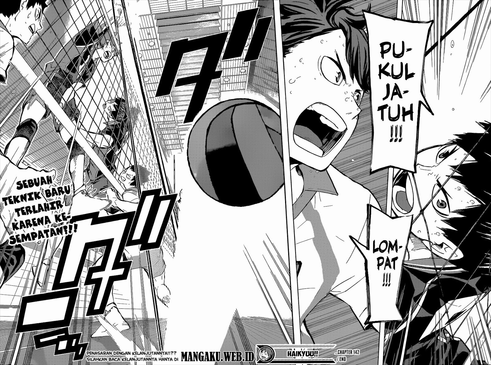 Baca Haikyuu!! - Chapter 142 halaman 19