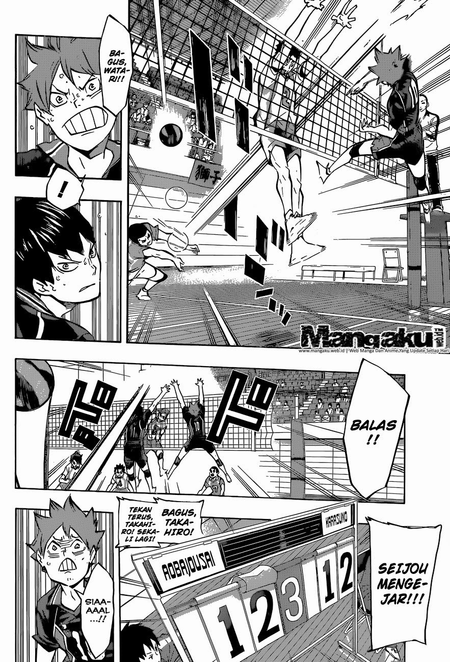 Baca Haikyuu!! - Chapter 142 halaman 6