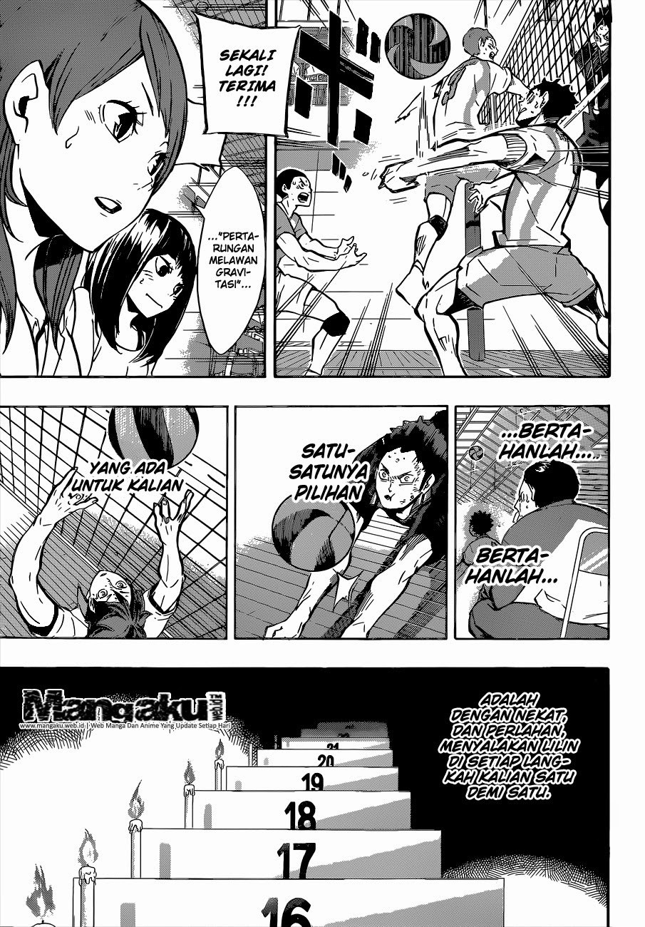 Baca Haikyuu!! - Chapter 143 halaman 15