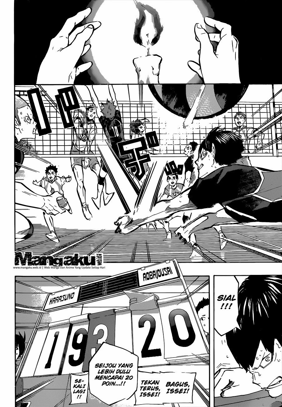 Baca Haikyuu!! - Chapter 143 halaman 16