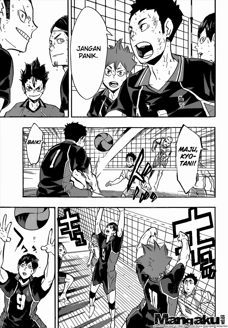 Baca Haikyuu!! - Chapter 143 halaman 17