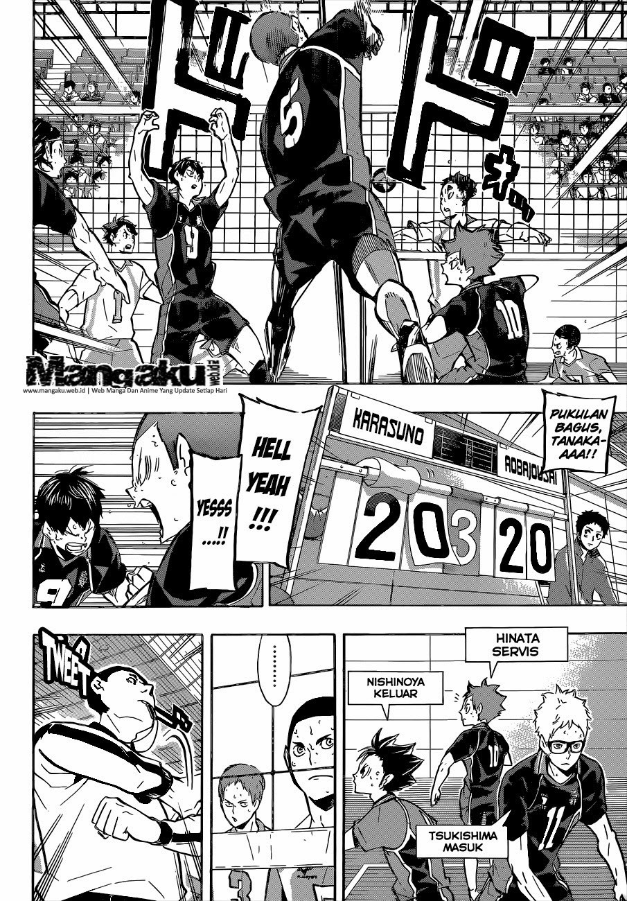 Baca Haikyuu!! - Chapter 143 halaman 18