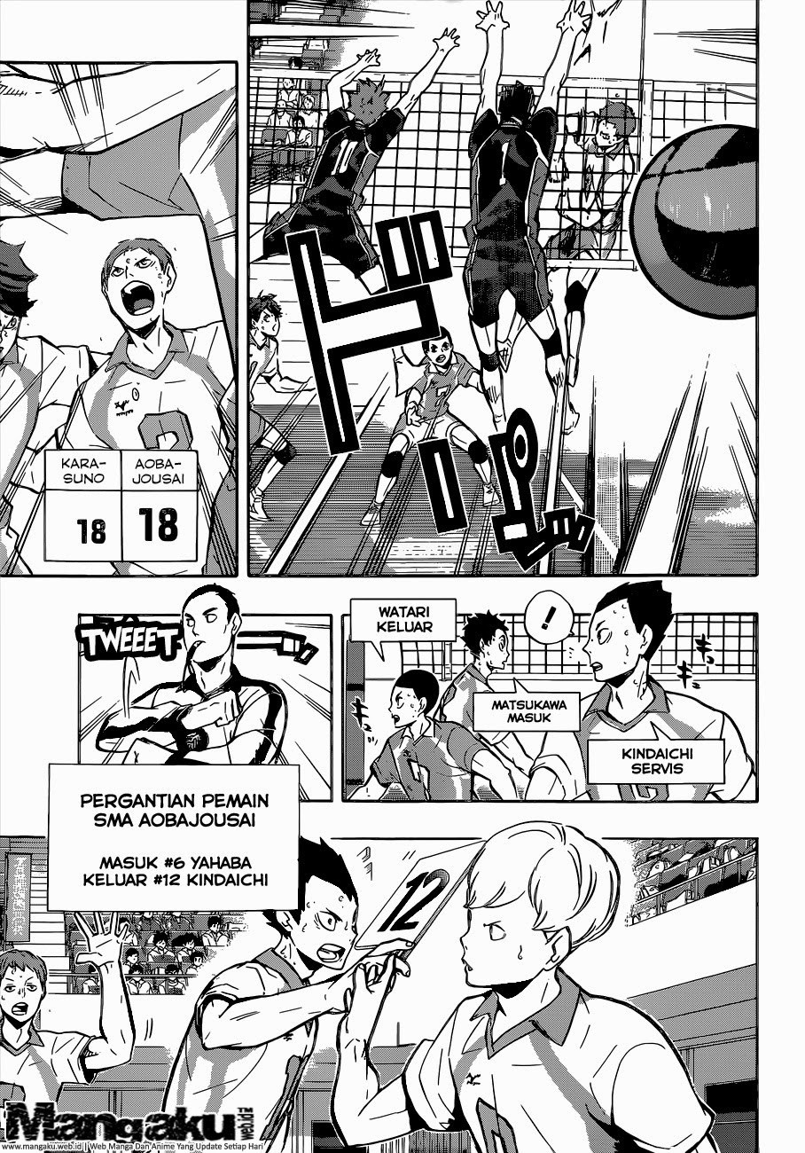 Baca Haikyuu!! - Chapter 143 halaman 8