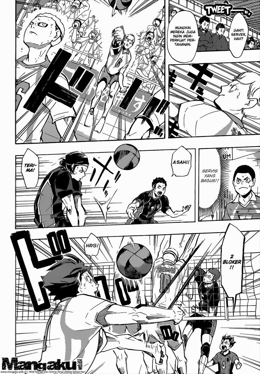 Baca Haikyuu!! - Chapter 143 halaman 9