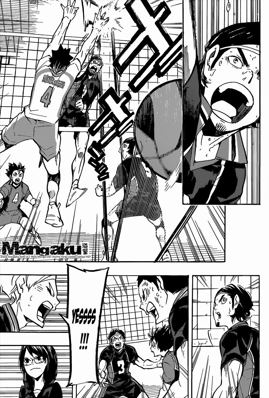 Baca Haikyuu!! - Chapter 144 halaman 16