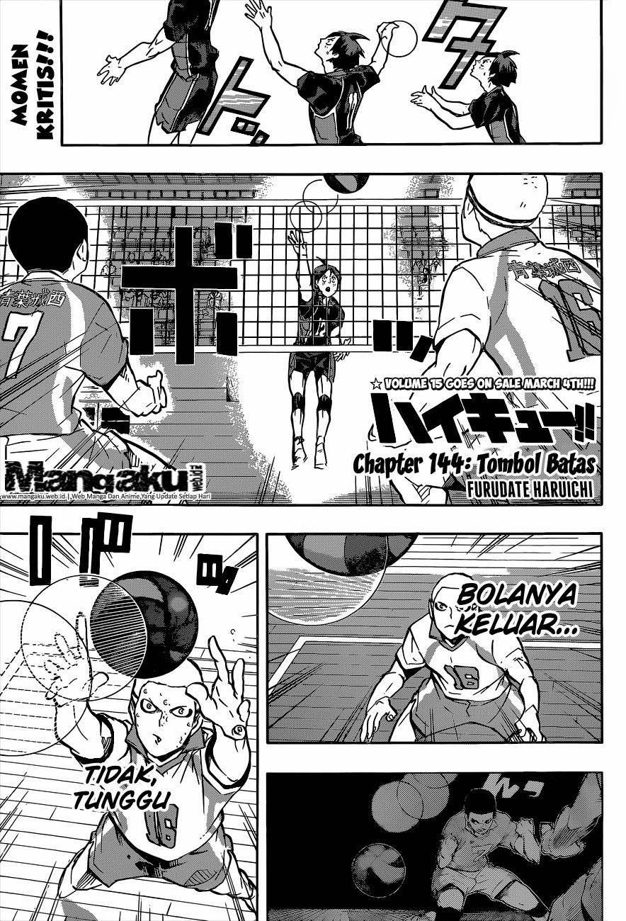 Baca Haikyuu!! - Chapter 144 halaman 2