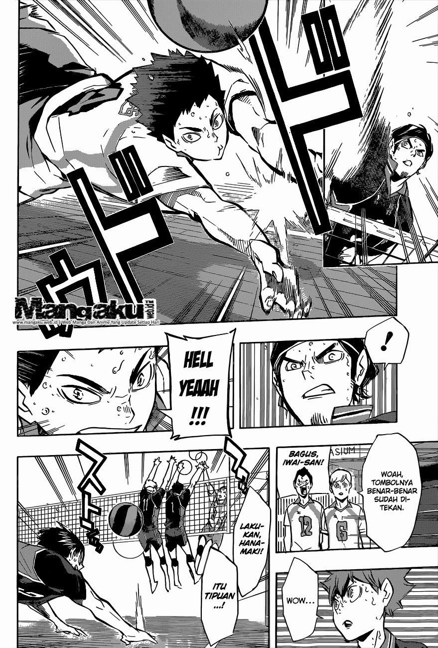 Baca Haikyuu!! - Chapter 144 halaman 5