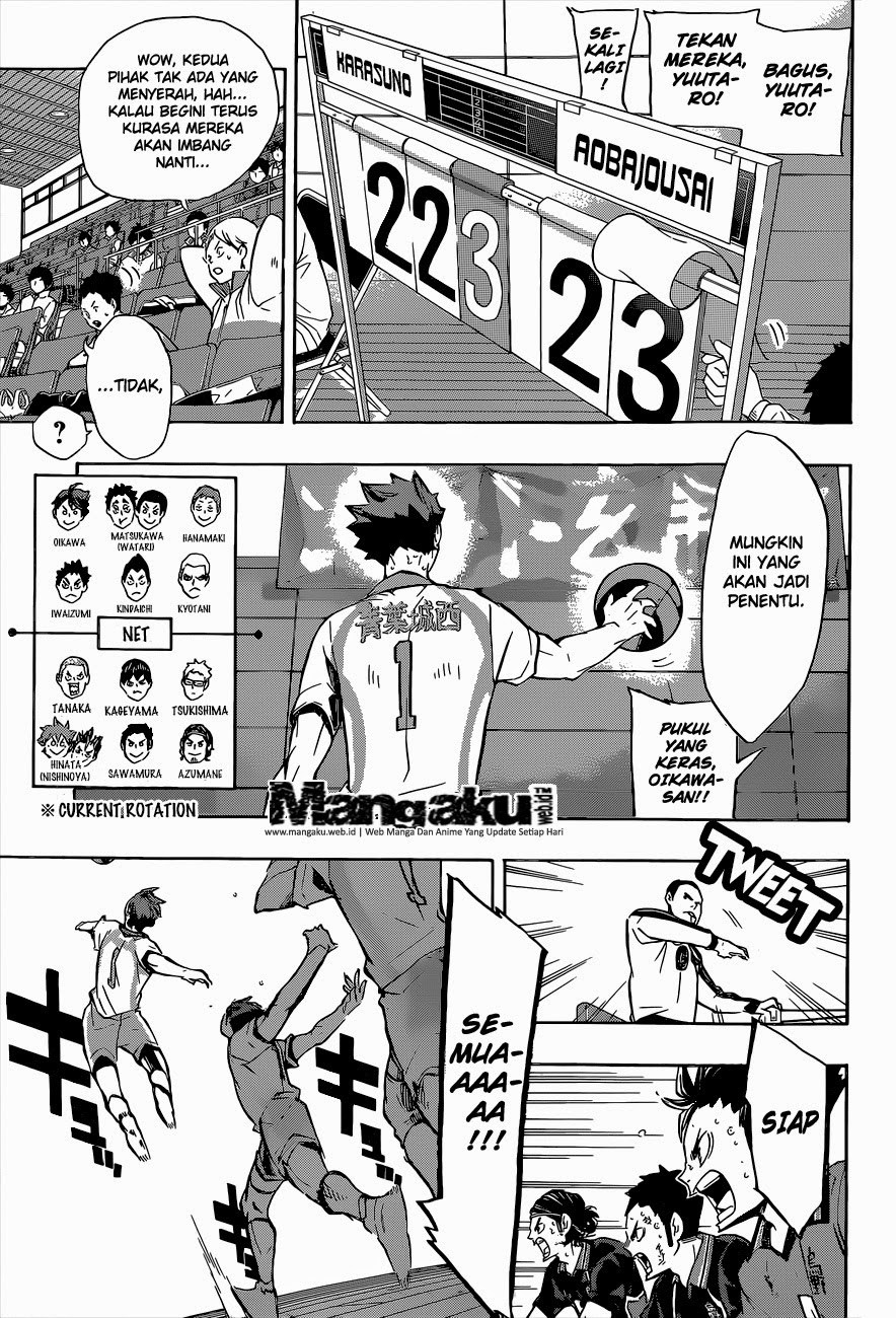 Baca Haikyuu!! - Chapter 144 halaman 8