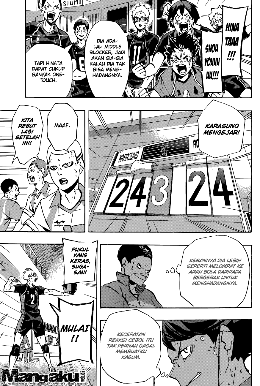 Baca Haikyuu!! - Chapter 145 halaman 11