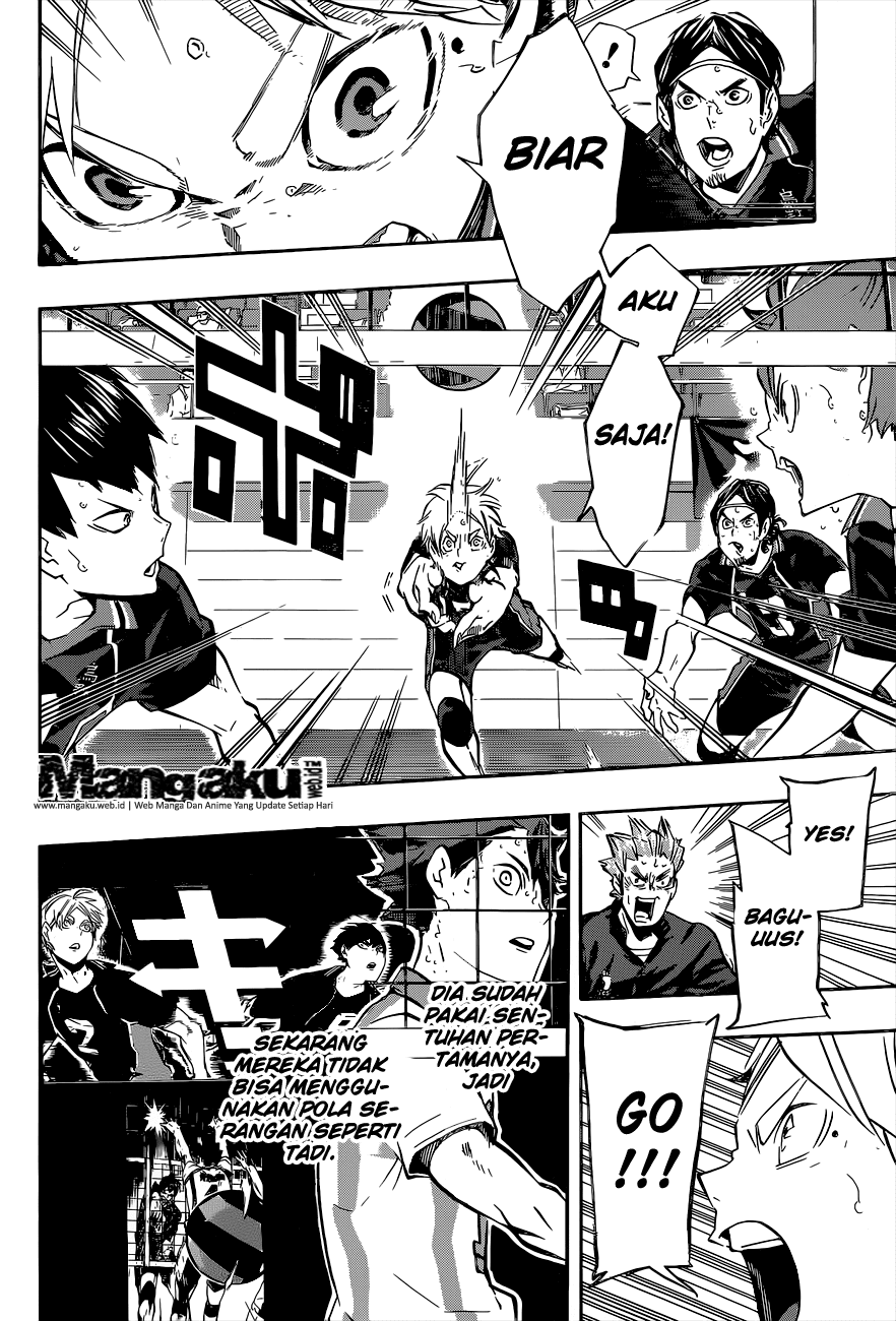 Baca Haikyuu!! - Chapter 145 halaman 14