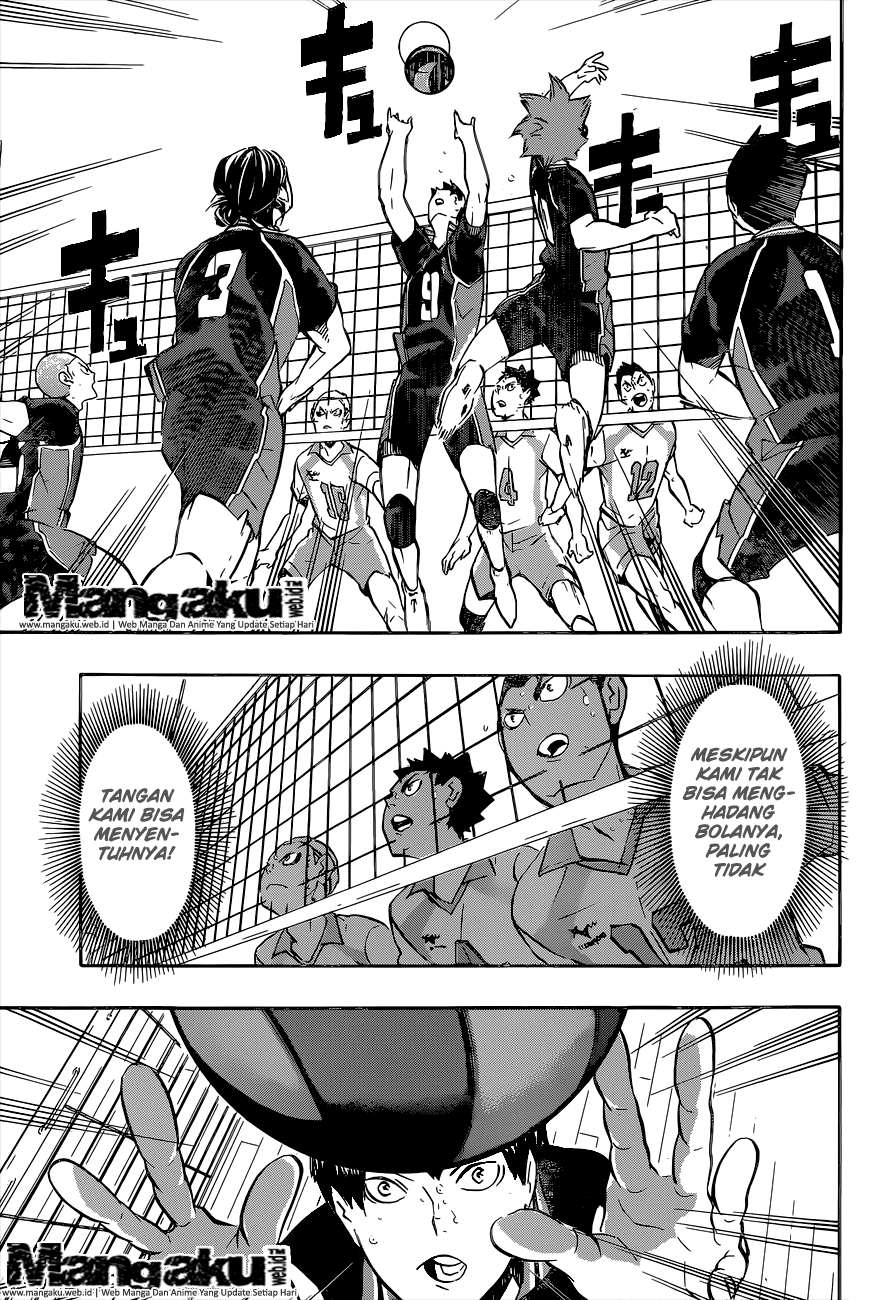 Baca Haikyuu!! - Chapter 145 halaman 15