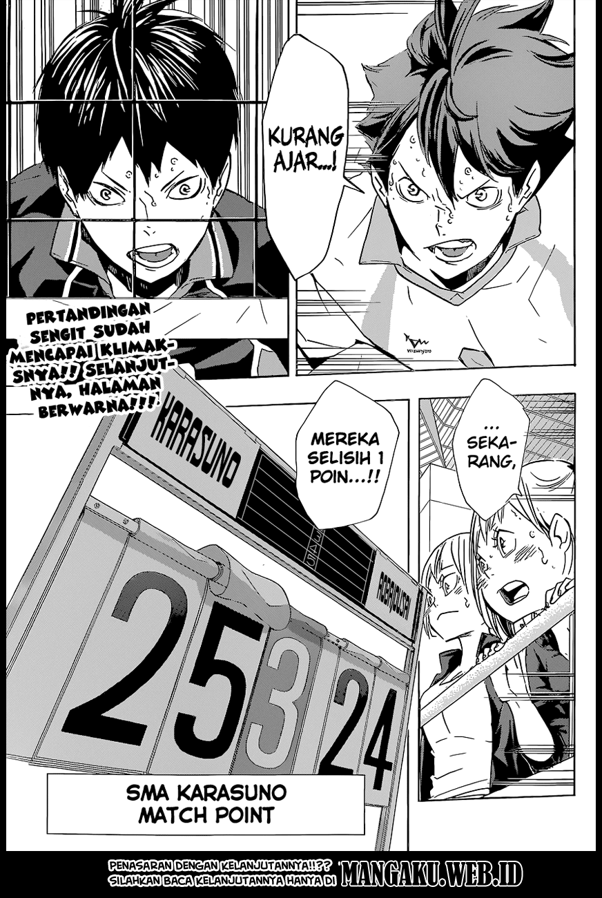 Baca Haikyuu!! - Chapter 145 halaman 18