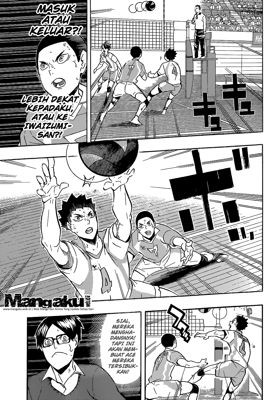 Baca Haikyuu!! - Chapter 145 halaman 6