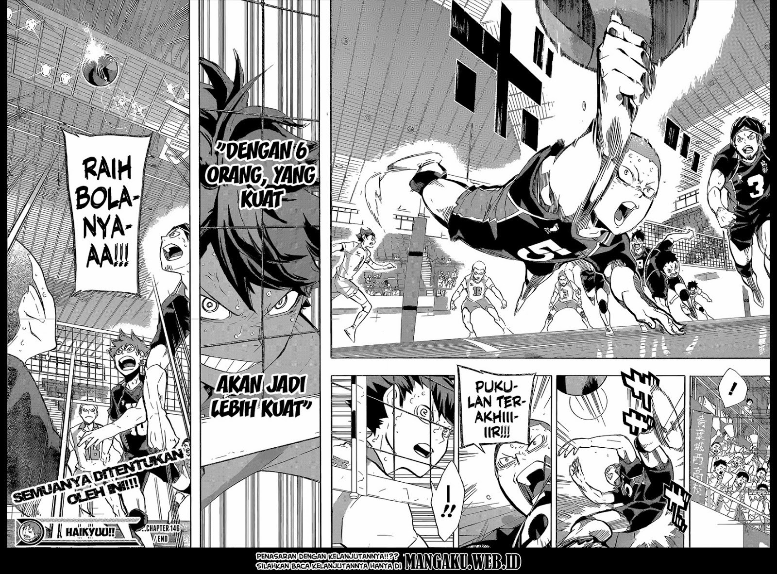 Baca Haikyuu!! - Chapter 146 halaman 16