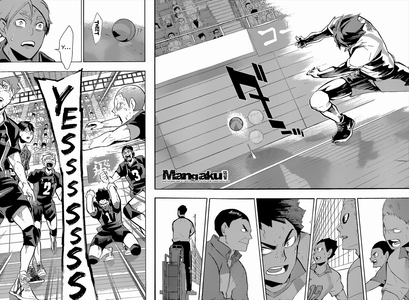 Baca Haikyuu!! - Chapter 147 halaman 11
