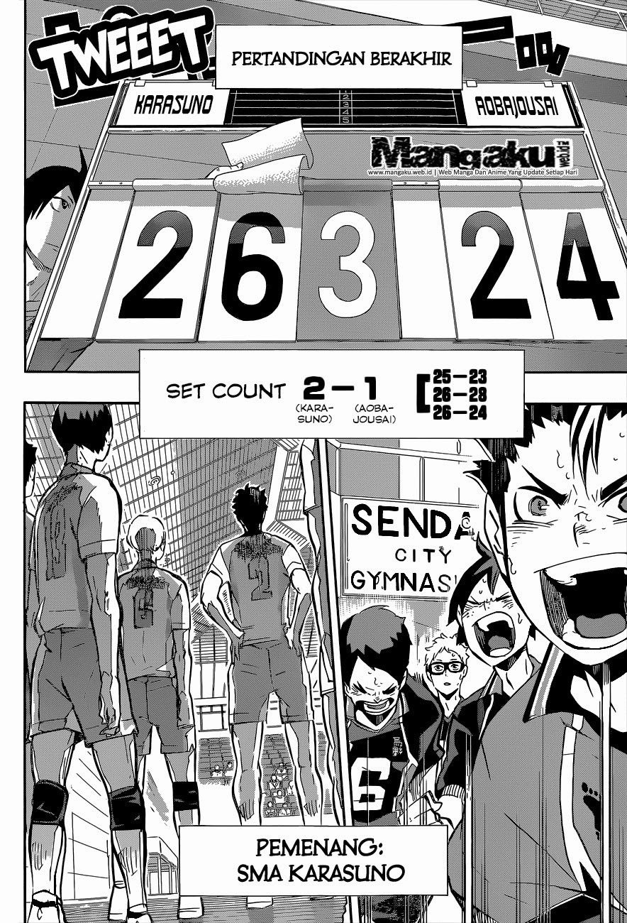 Baca Haikyuu!! - Chapter 147 halaman 12