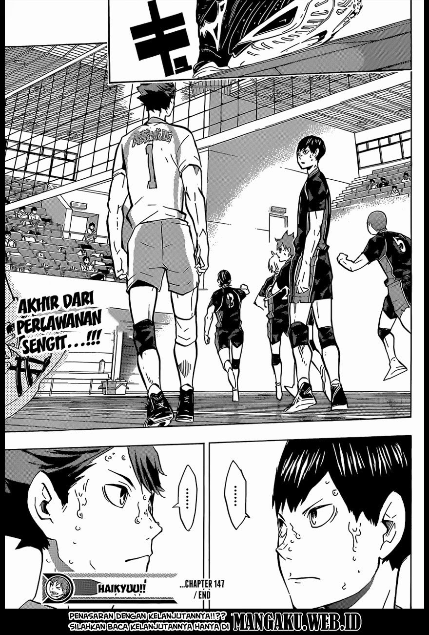 Baca Haikyuu!! - Chapter 147 halaman 13