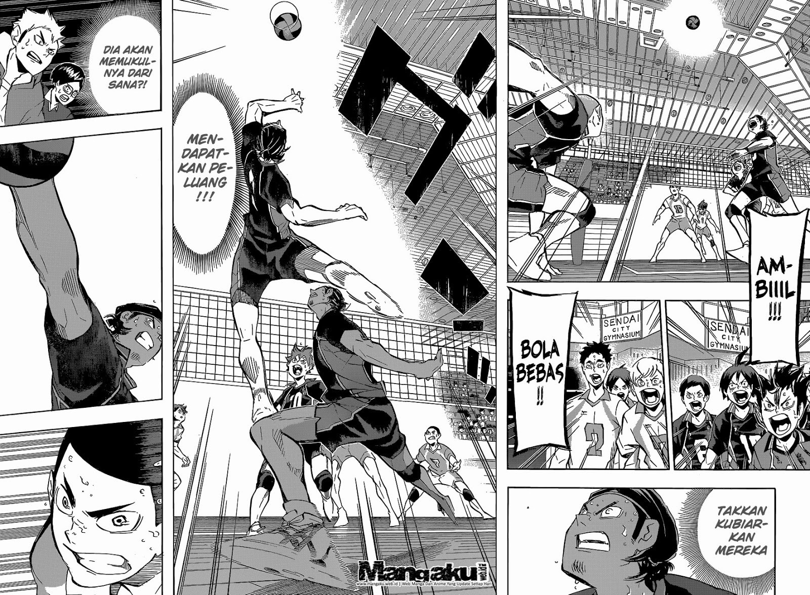 Baca Haikyuu!! - Chapter 147 halaman 3