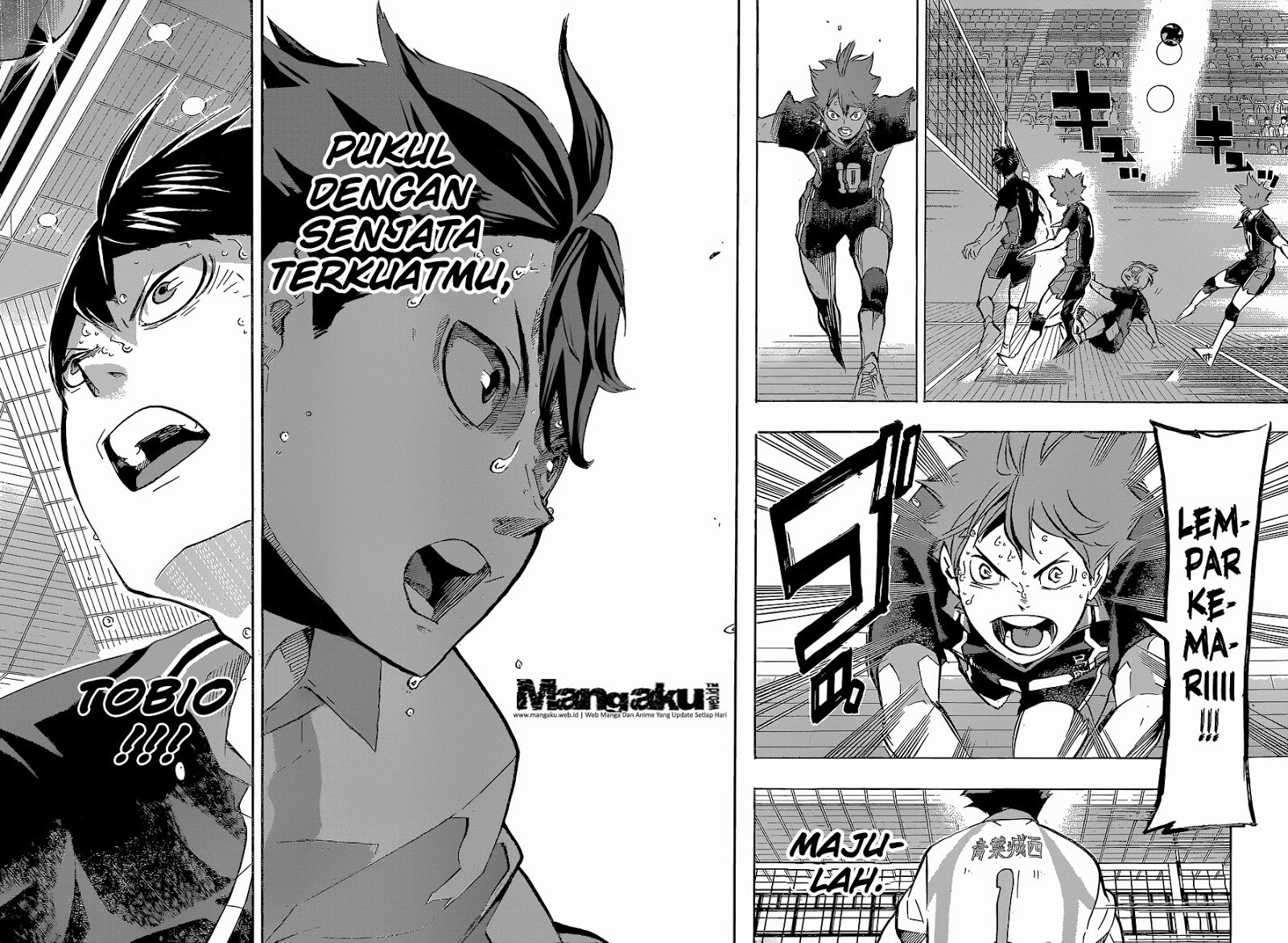 Baca Haikyuu!! - Chapter 147 halaman 7