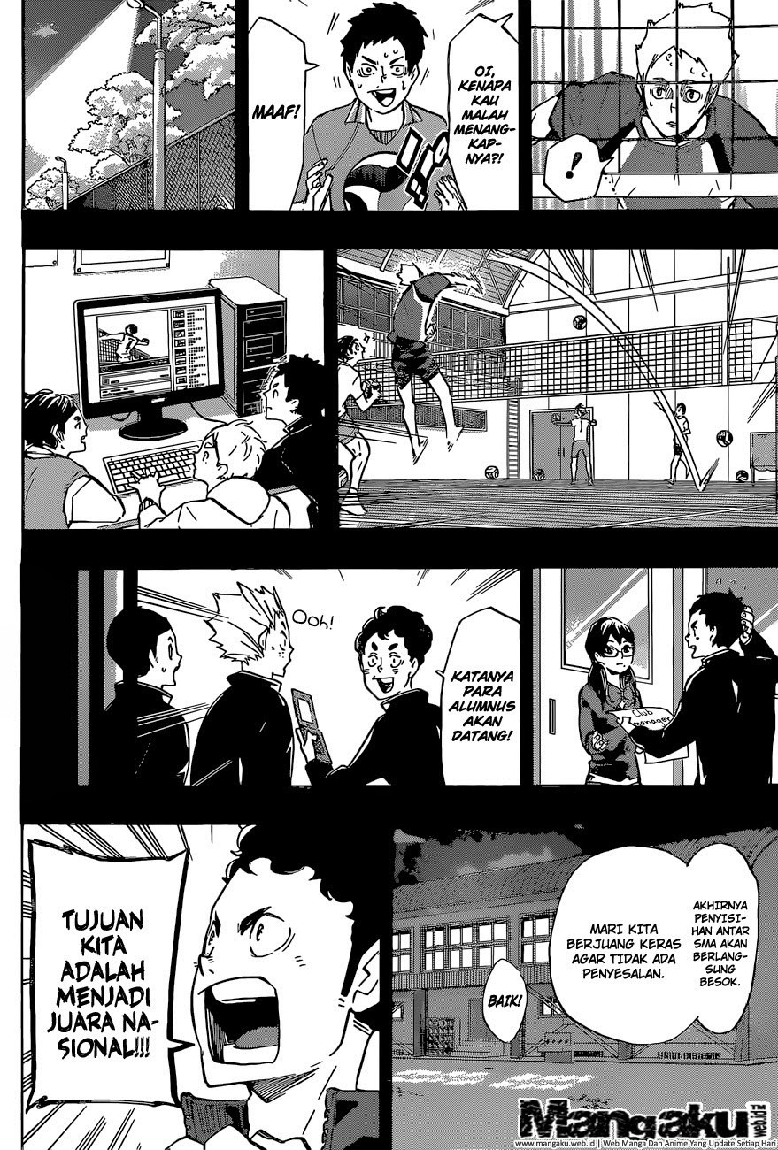 Baca Haikyuu!! - Chapter 149 halaman 11