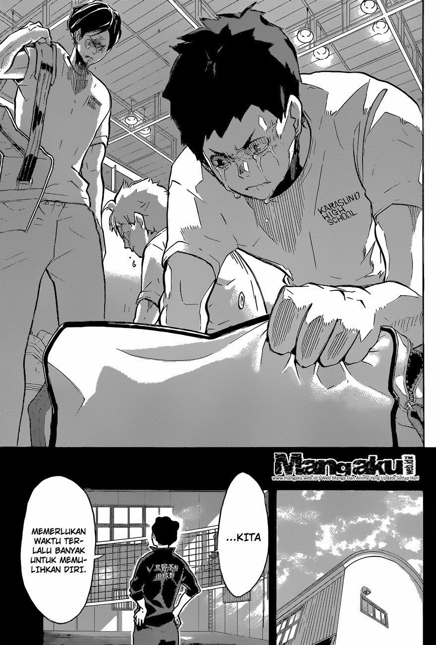 Baca Haikyuu!! - Chapter 149 halaman 14