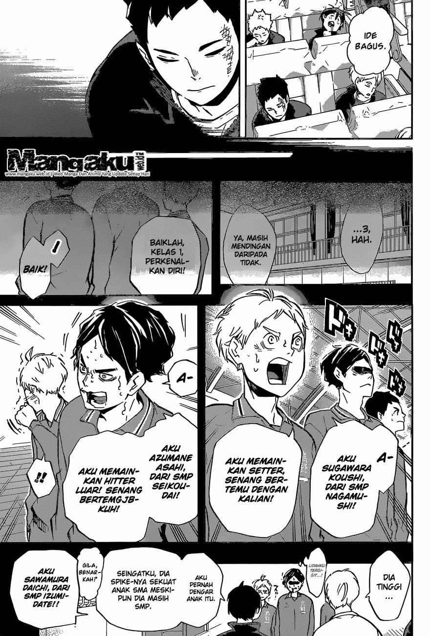 Baca Haikyuu!! - Chapter 149 halaman 4