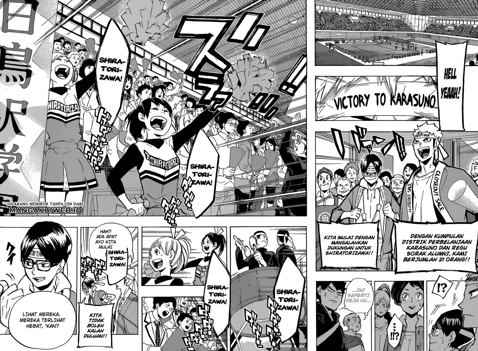 Baca Haikyuu!! - Chapter 150 halaman 10