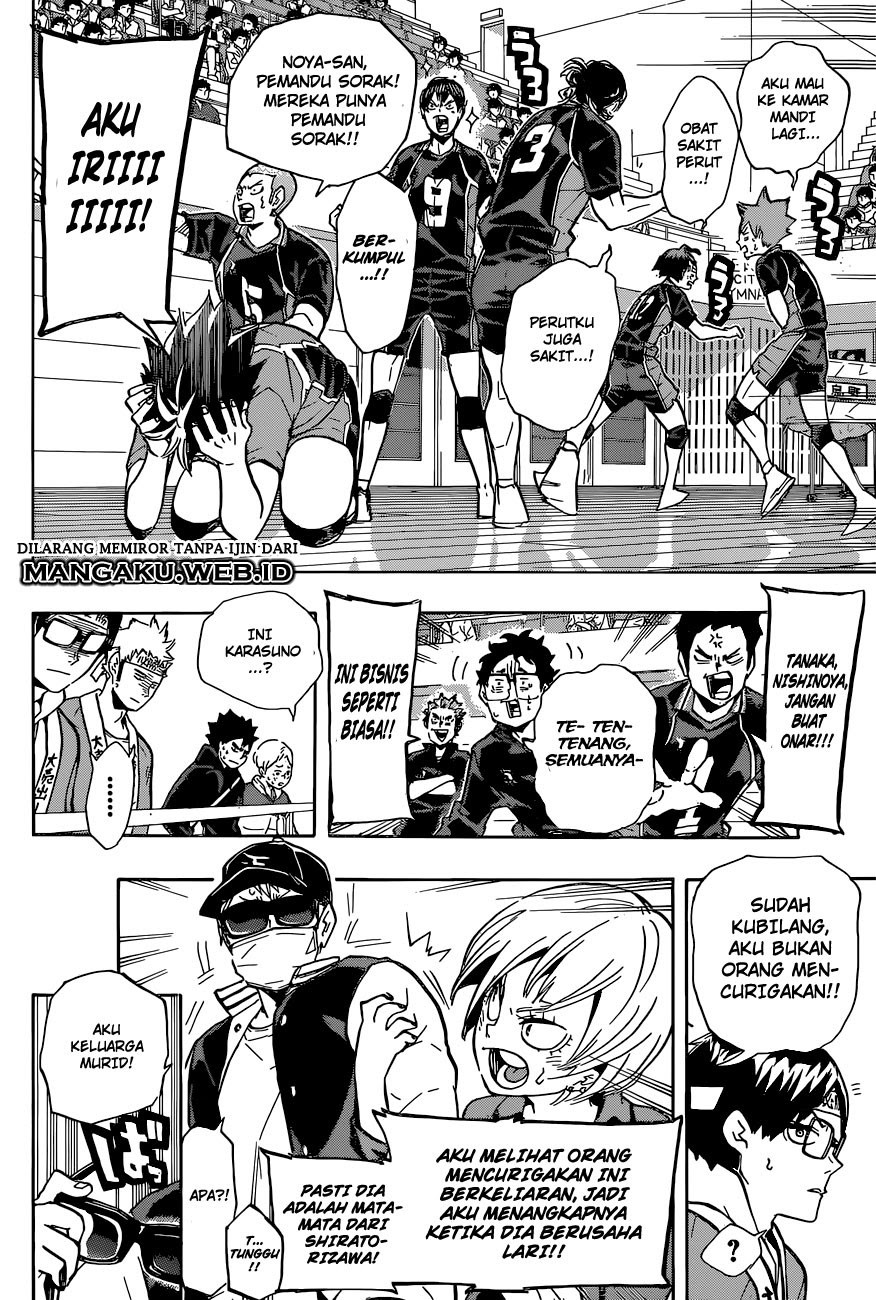 Baca Haikyuu!! - Chapter 150 halaman 11