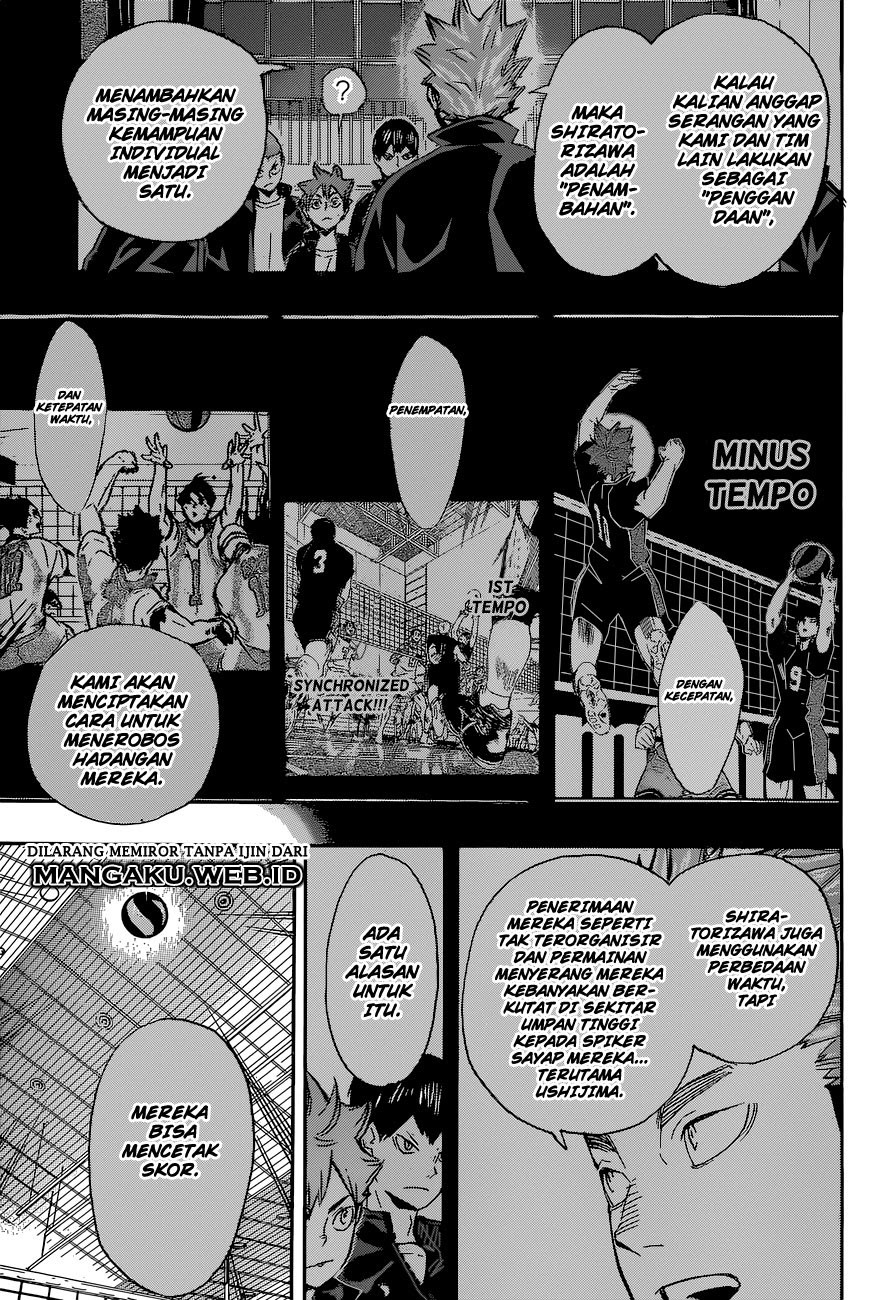 Baca Haikyuu!! - Chapter 150 halaman 14