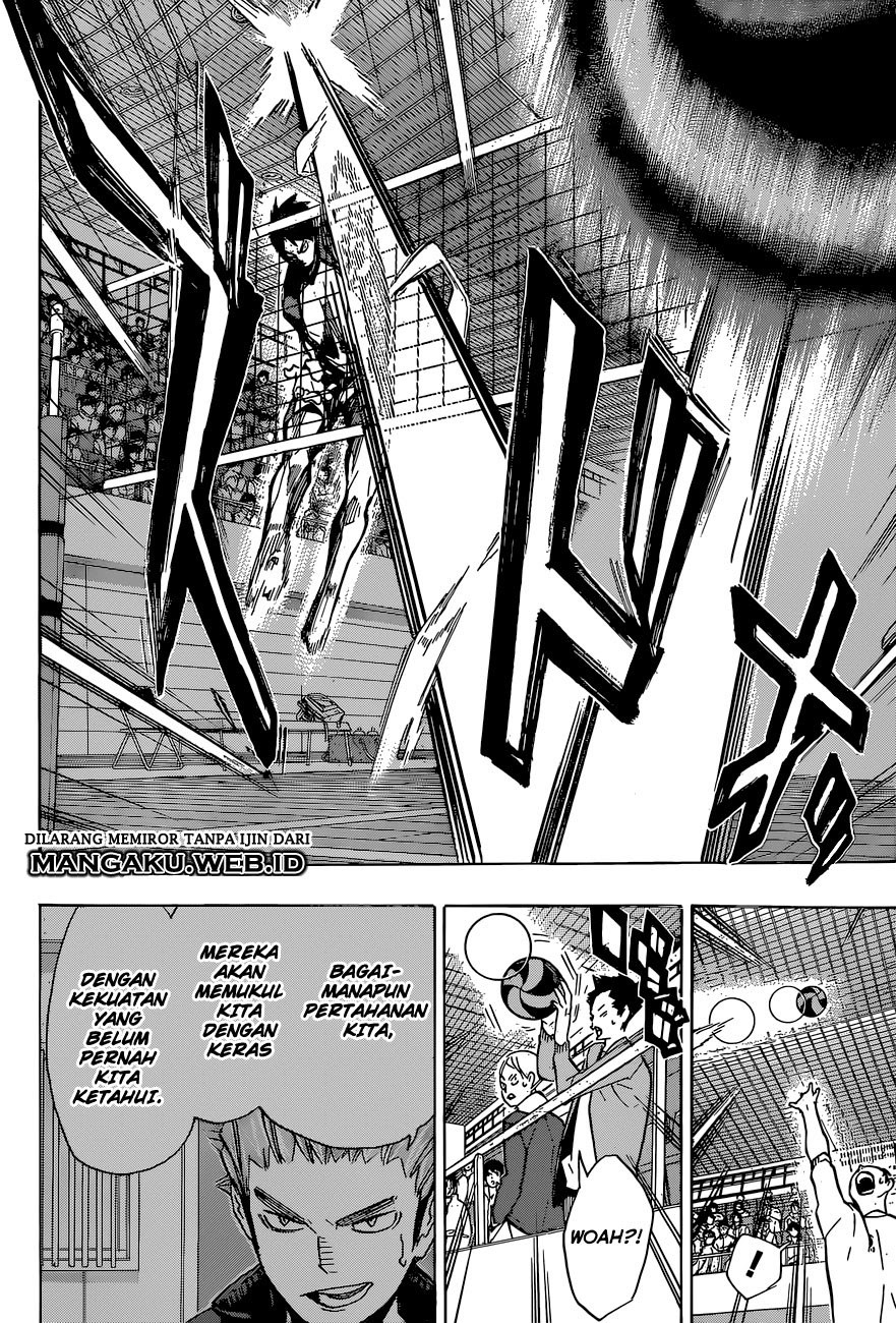 Baca Haikyuu!! - Chapter 150 halaman 15