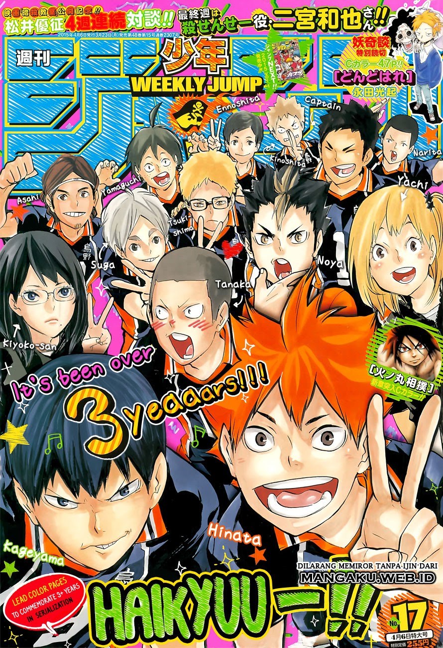Baca Haikyuu!! - Chapter 150 halaman 2