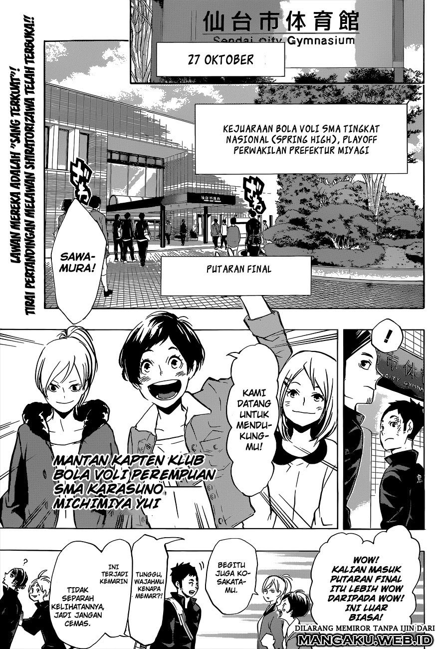 Baca Haikyuu!! - Chapter 150 halaman 5