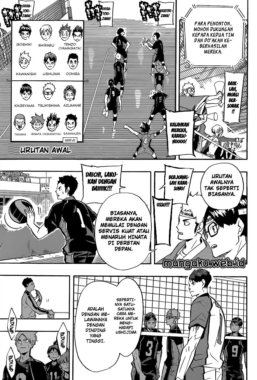Baca Haikyuu!! - Chapter 151 halaman 9