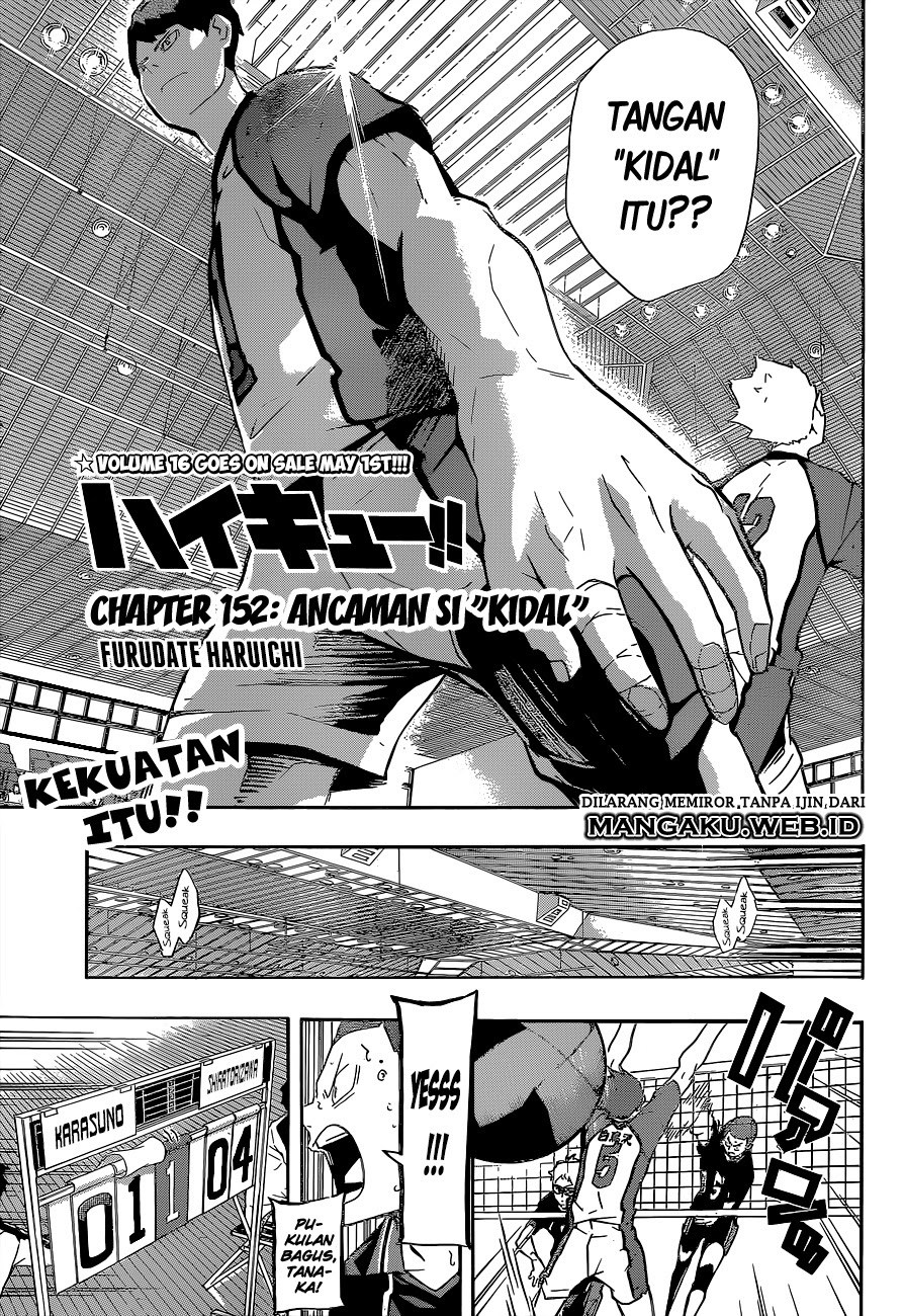 Baca Haikyuu!! - Chapter 152 halaman 6