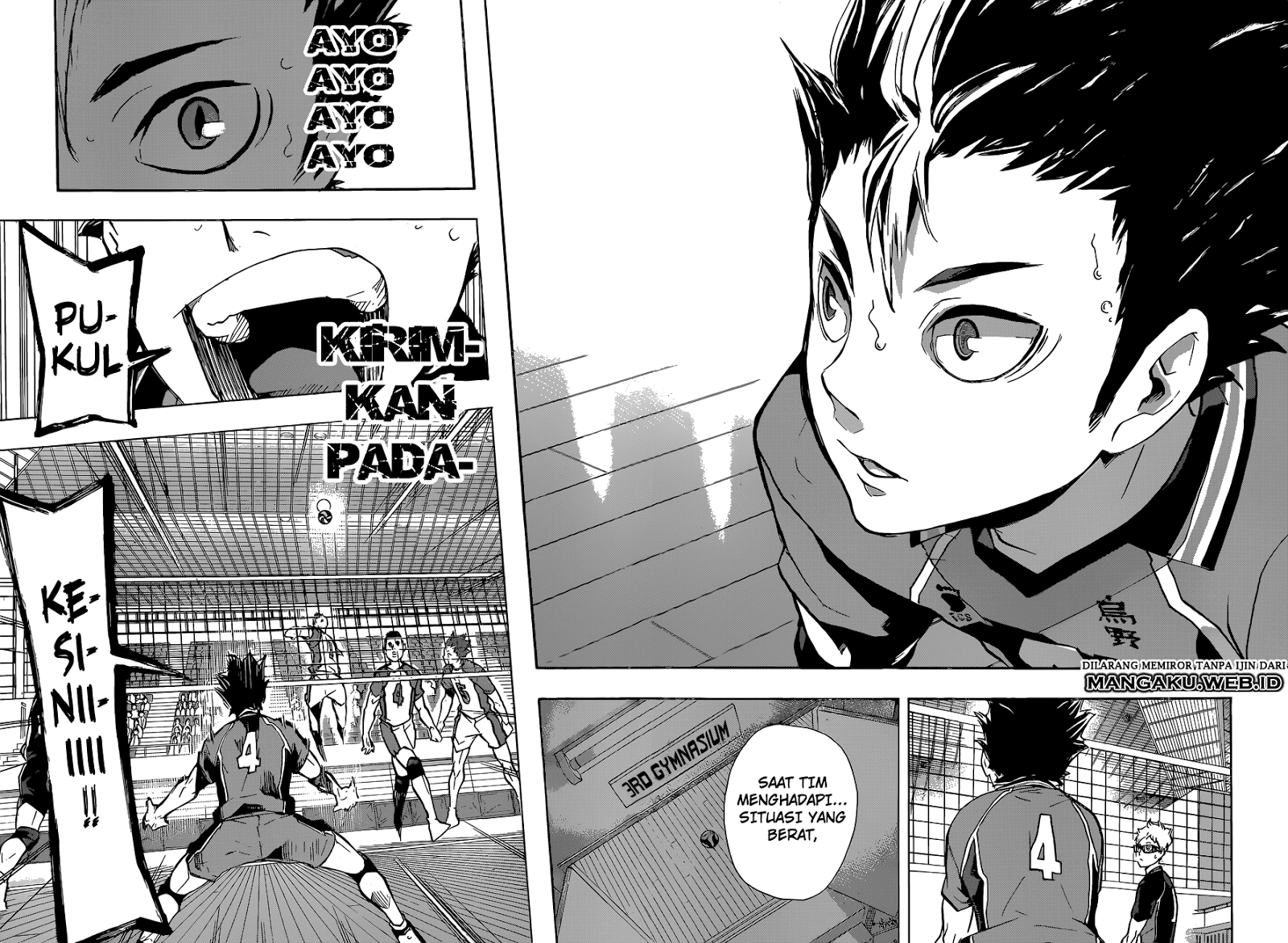 Baca Haikyuu!! - Chapter 153 halaman 15