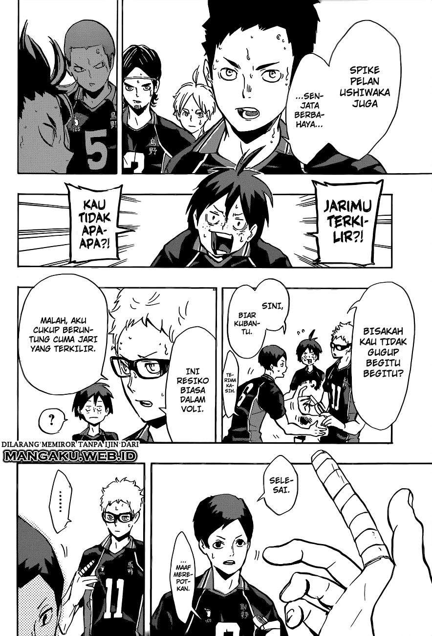 Baca Haikyuu!! - Chapter 153 halaman 9