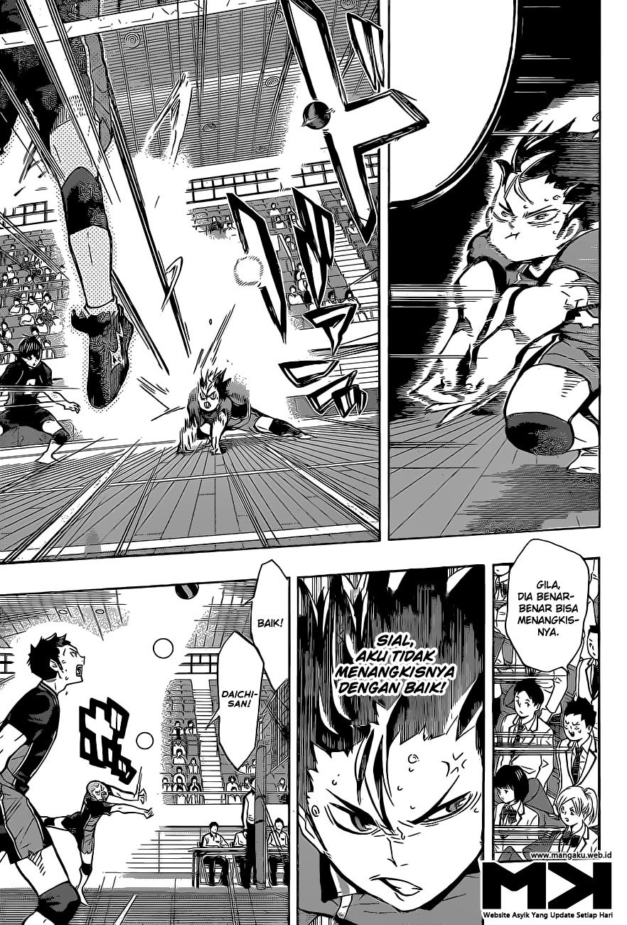 Baca Haikyuu!! - Chapter 154 halaman 15