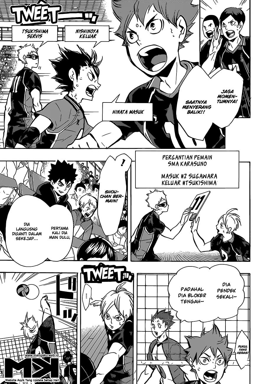 Baca Haikyuu!! - Chapter 154 halaman 7