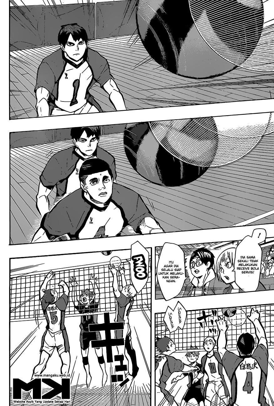 Baca Haikyuu!! - Chapter 154 halaman 8
