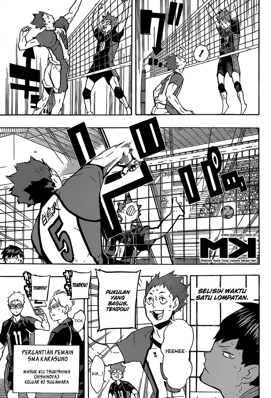 Baca Haikyuu!! - Chapter 154 halaman 9