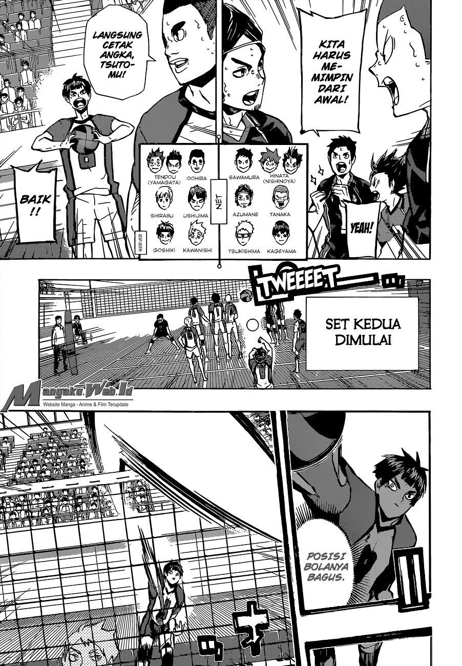 Baca Haikyuu!! - Chapter 155 halaman 10