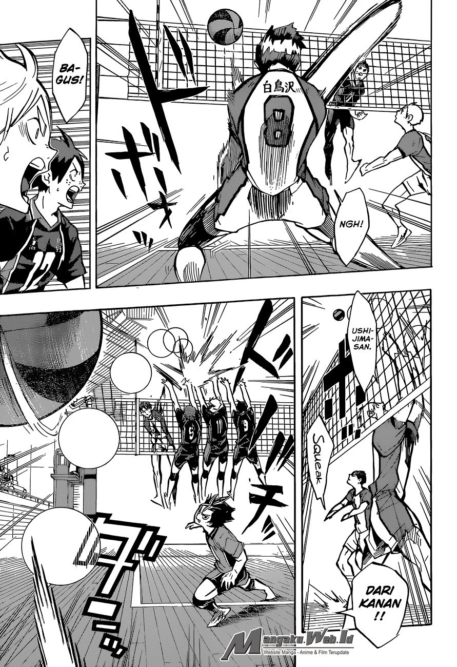 Baca Haikyuu!! - Chapter 155 halaman 14