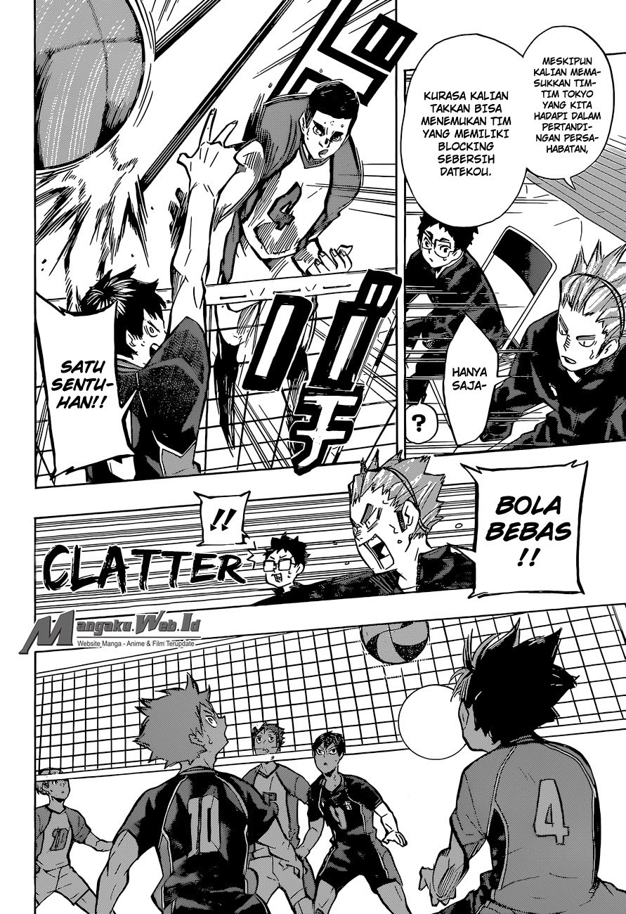 Baca Haikyuu!! - Chapter 155 halaman 17